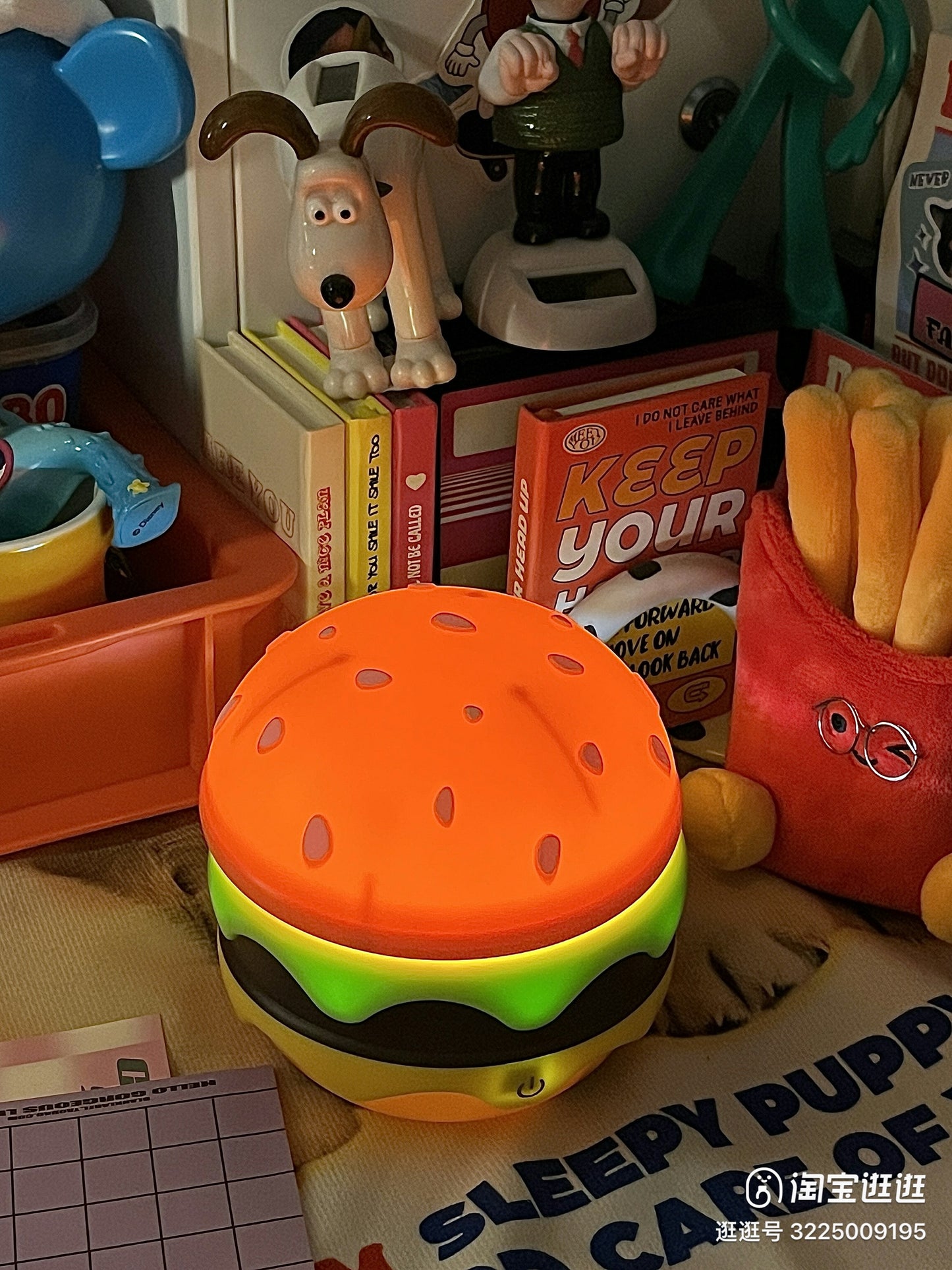 burger lamp
