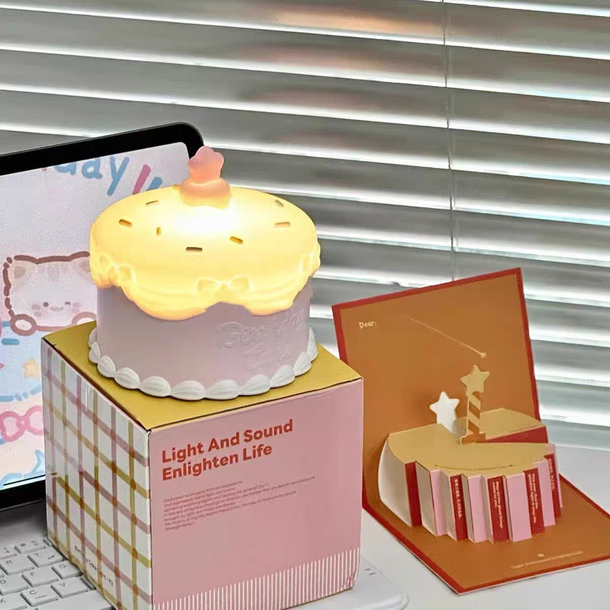 Birthday Cake Lamp